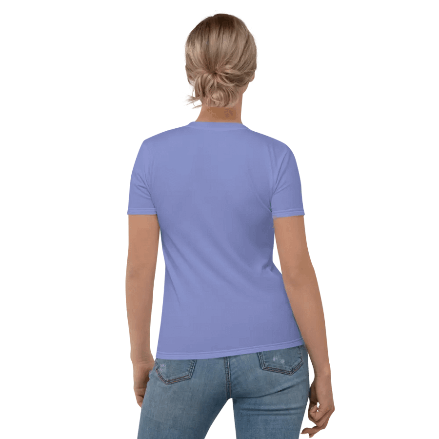 Plain Light Purple True Summer Women's Crewneck Polyester Heavyweight Premium T-Shirt by Treasure Pie product image (6)