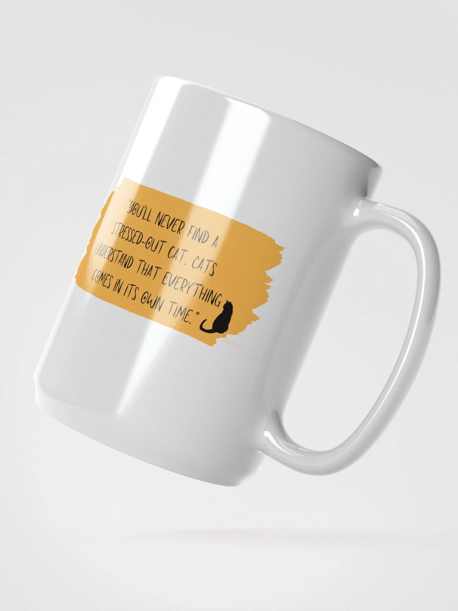 Vaikauri Cat Wisdom Mug product image (2)