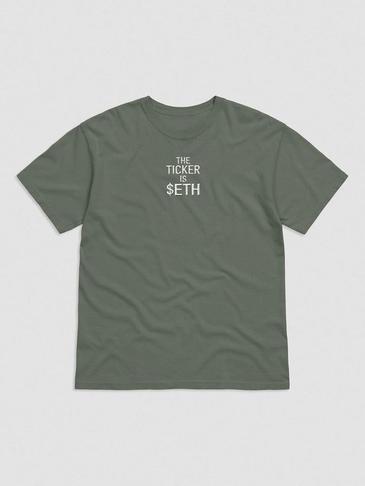 The Ticker is $ETH product image (1)