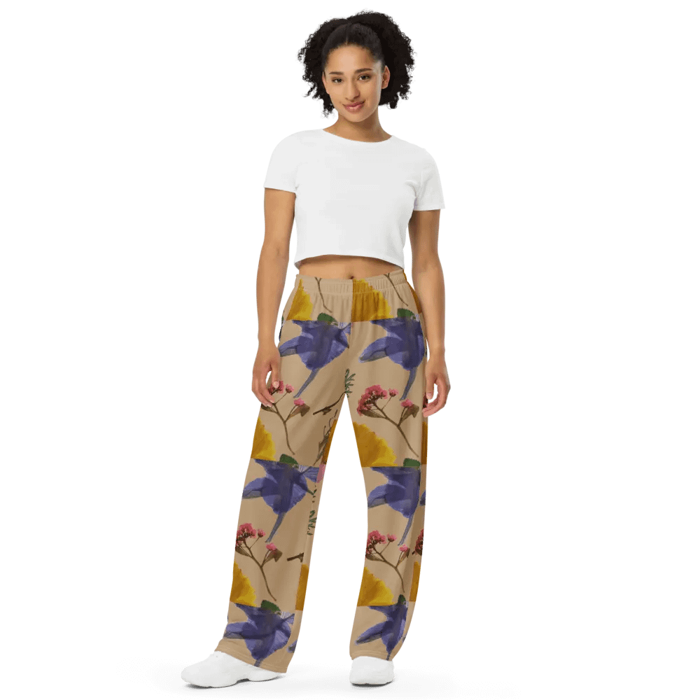 Uni-sex wide leg trendy pants product image (9)