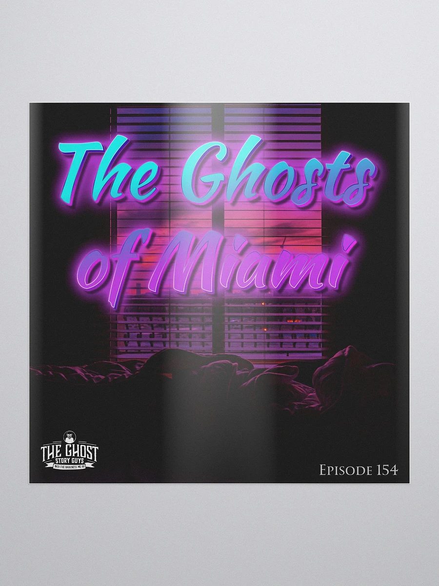 Ghosts of Miami Sticker product image (2)