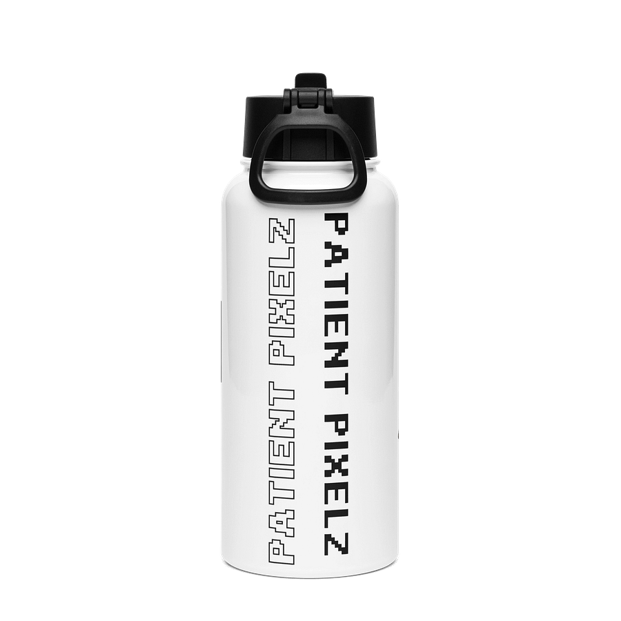 Patient PixelZ P Logo Stainless Steel Bottle (White) product image (2)