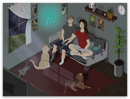 The Let's Plays Magnet product image (1)