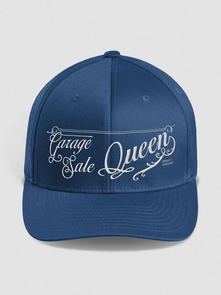 GARAGE SALE QUEEN (Embroidered Fitted Cap) product image (1)