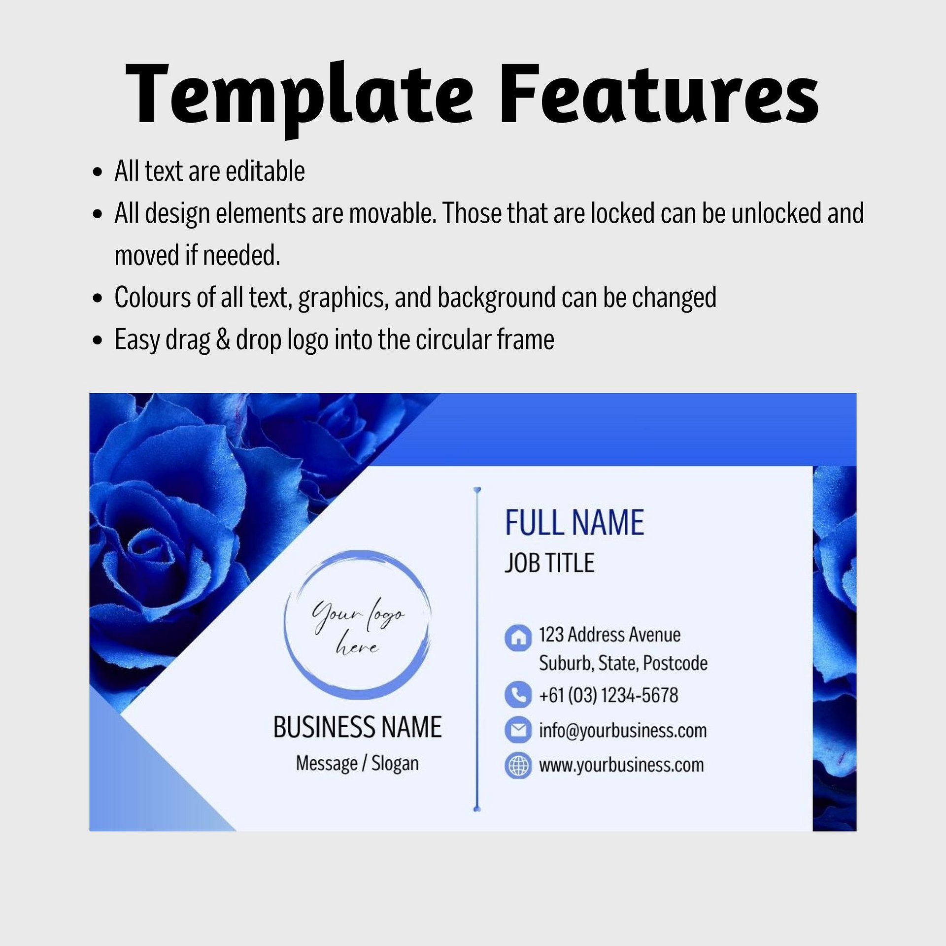 Celestia - Business Card Template product image (7)
