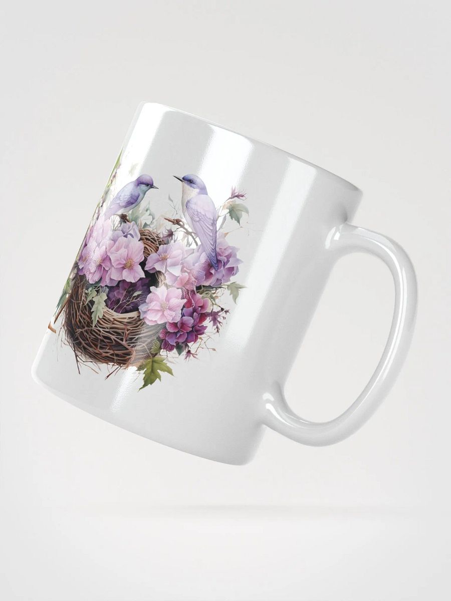 Nesting Birds Glossy Mug product image (3)