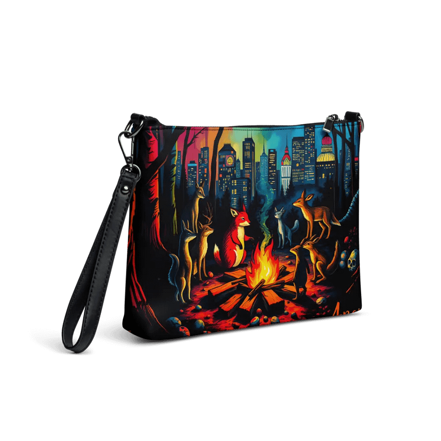 faux leather Urban Wilderness Crossbody Bag product image (5)