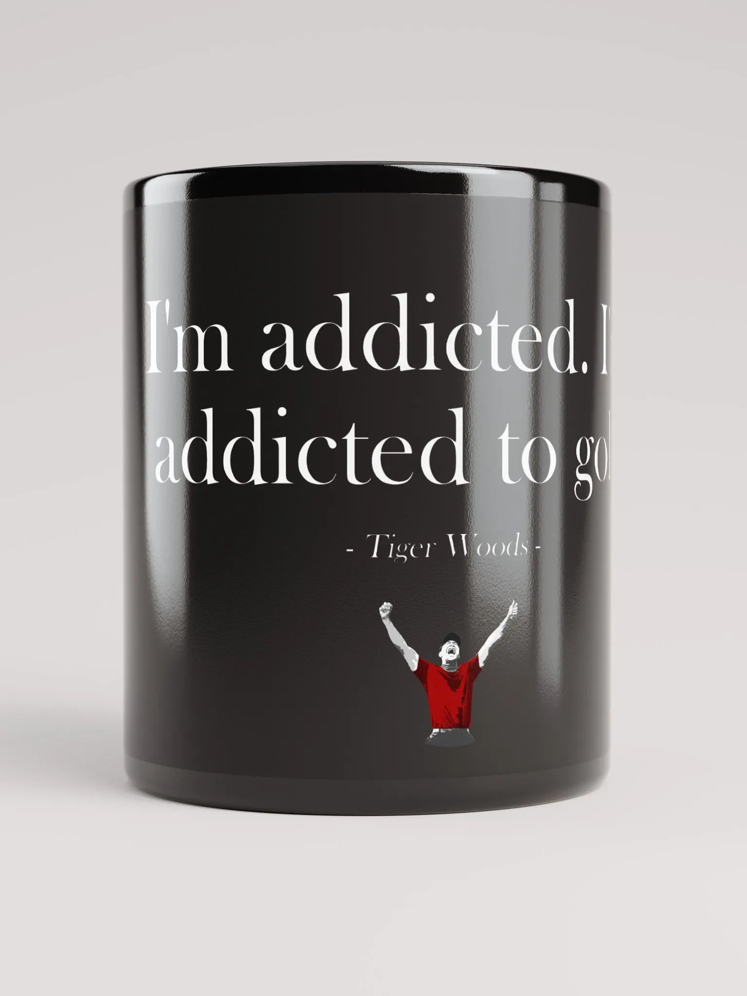 Black Glossy Mug – Sip in Style product image (2)