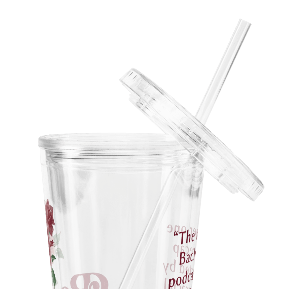 Retro Rose Plastic Tumbler (Doubled-Walled) product image (9)