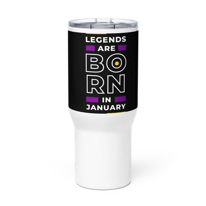 January Legends Travel Mug product image (1)