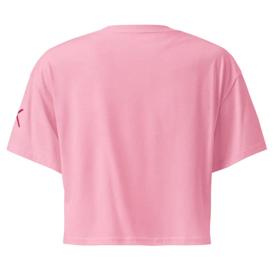Dino T-rex Ah Crop Top (Embroidered) product image (17)