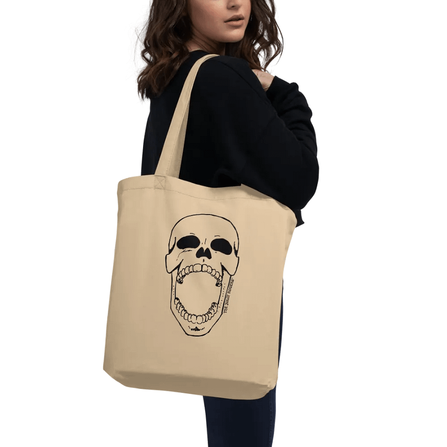 Screaming Skull Tote Bag product image (9)
