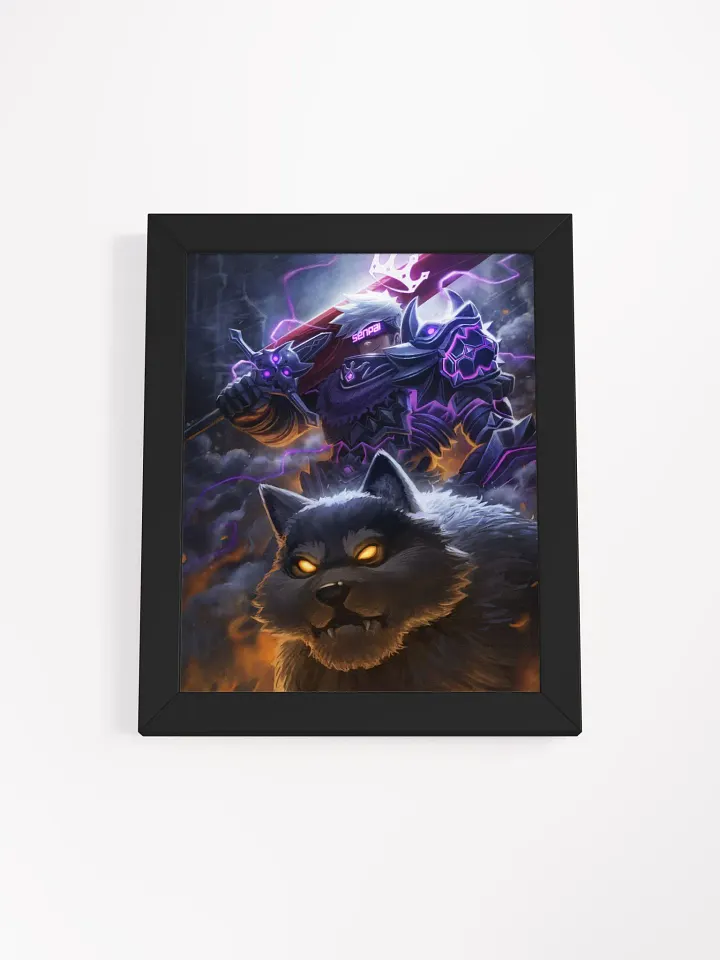 'Wulph LoL Style' Framed Artwork product image (1)