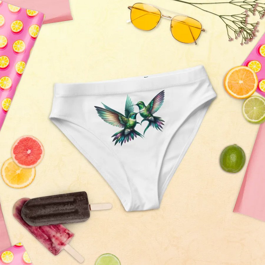 Iridescent Love High-Waisted Bikini Bottom product image (10)