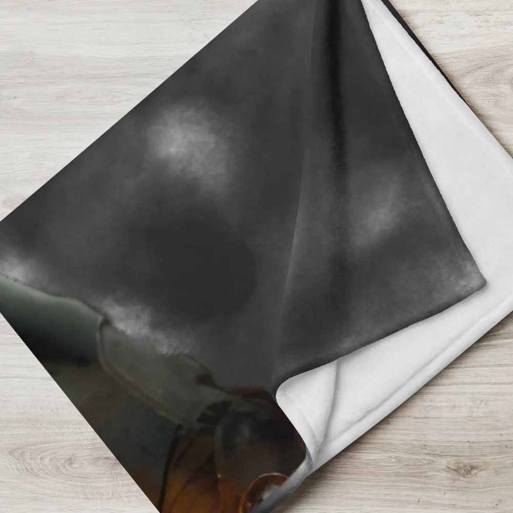 Power Armor Smokey Cloud Throw Blanket product image (5)