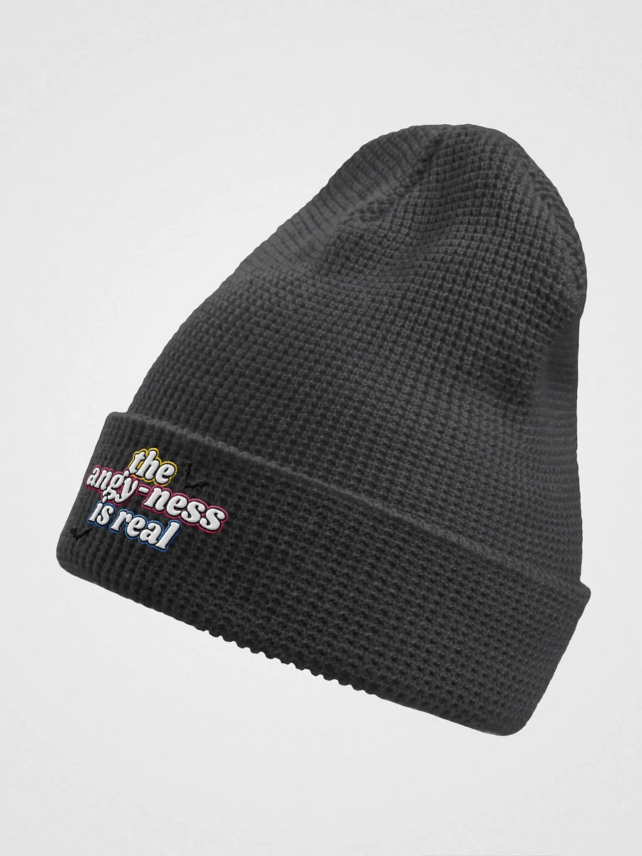 The Angy-ness is Real Waffle Beanie product image (2)
