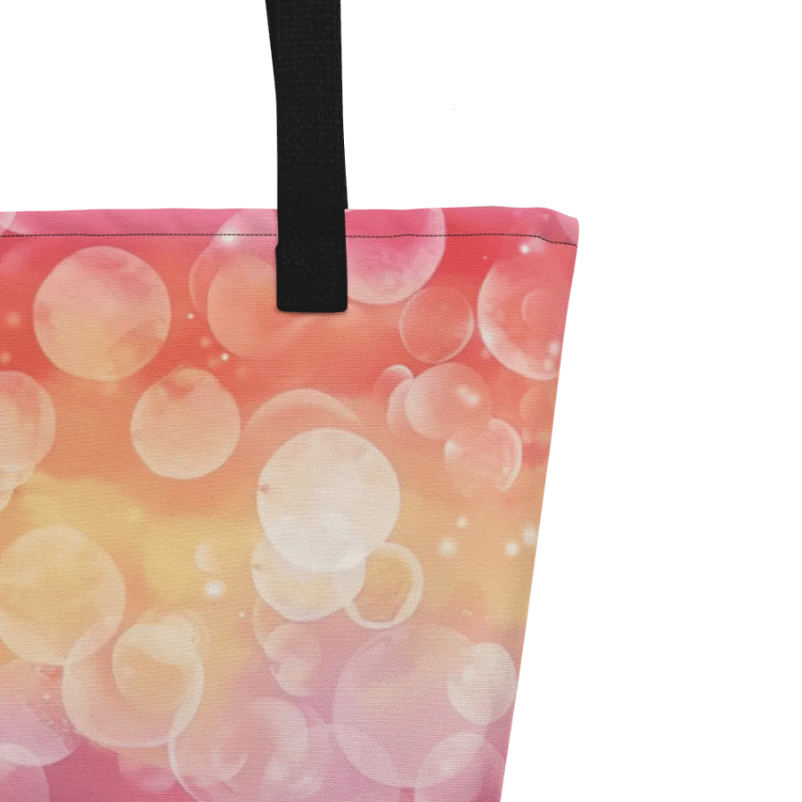 Bokeh Ombre Radiance Polyester Tote Bag product image (3)