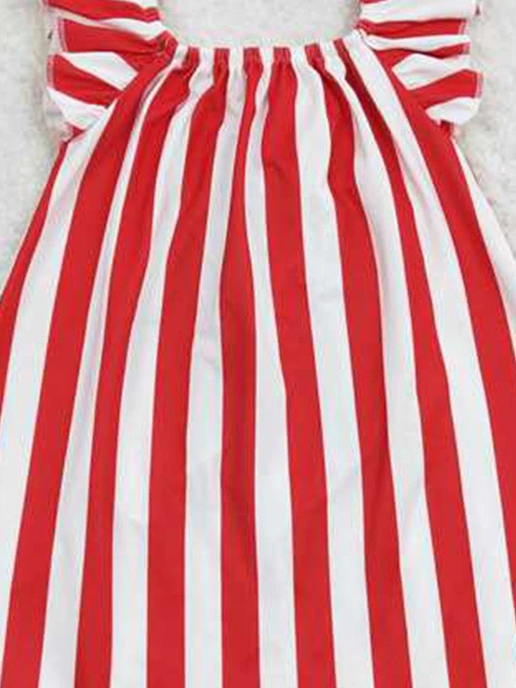 Candy Stripe Ruffle Dress product image (4)