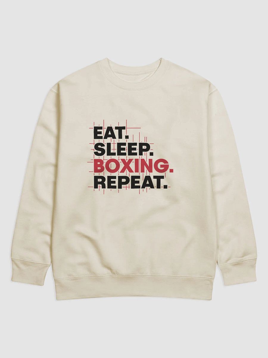 Eat Sleep Boxing Repeat Podcast Sweatshirt product image (4)