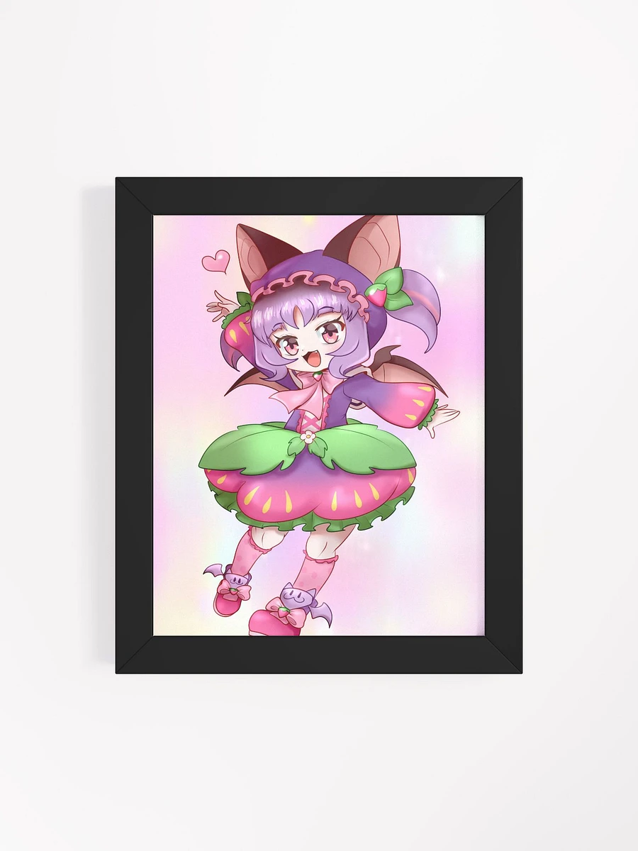 Miko the Strawberry Cutie Framed Poster product image (34)