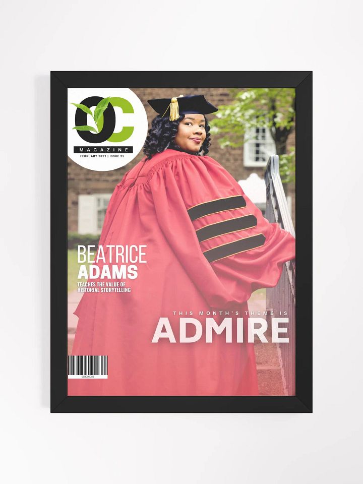 Issue 25 of One Choice Magazine Cover Wall Art product image (2)