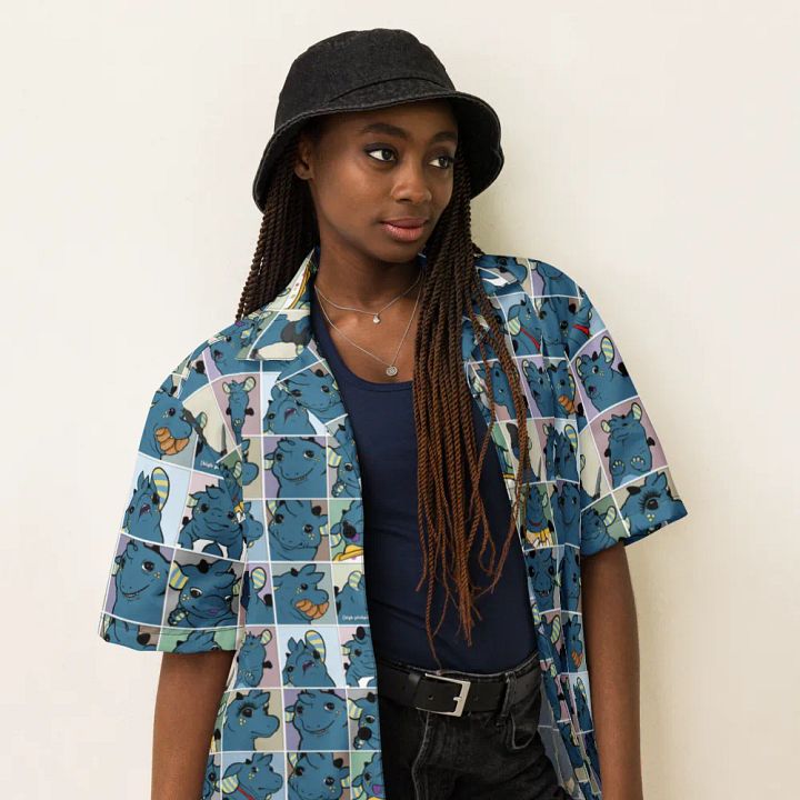 All Over Skyhuahua Button Down product image (1)