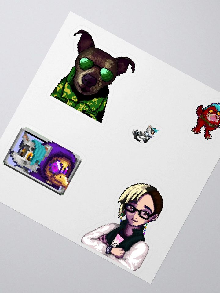 RR Pixels Sticker Sheet - Standard Edition product image (4)