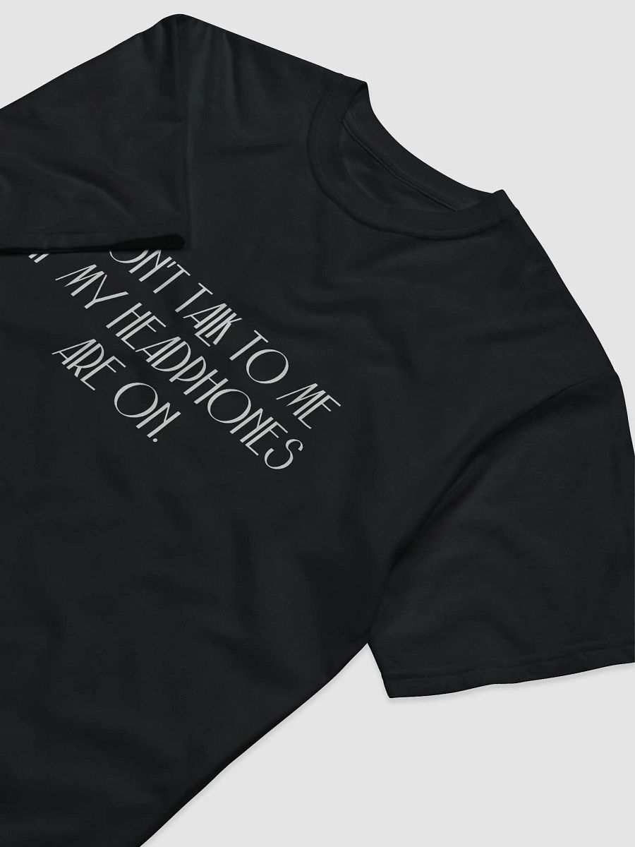 HEADPHONES ON (variant 4) unisex eco tee product image (5)