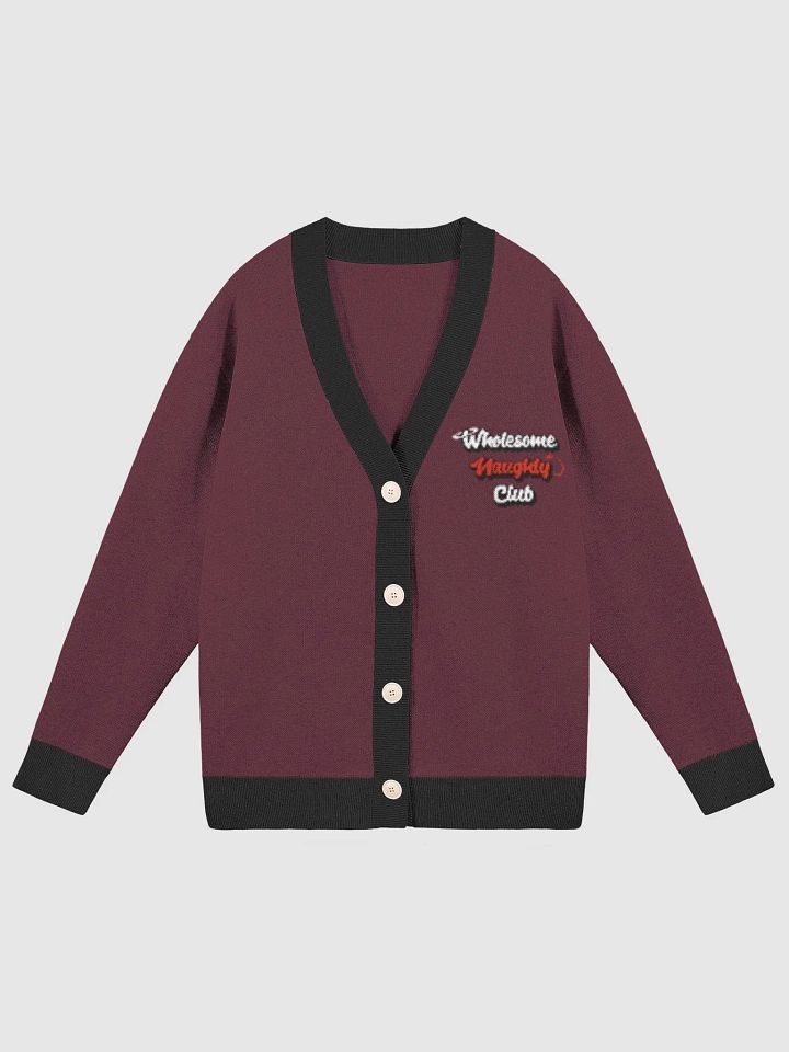 Wholesome Naughty Club Knit Cardigan product image (1)
