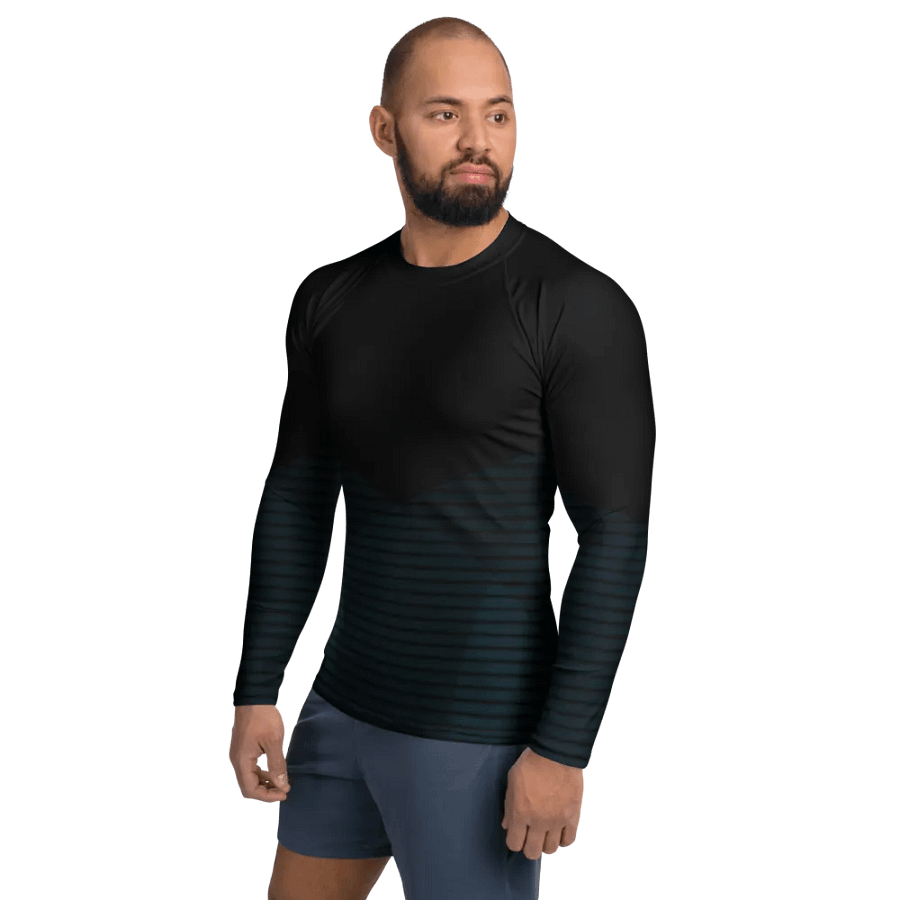 Symmetry Wave Men's Rash Guard product image (3)