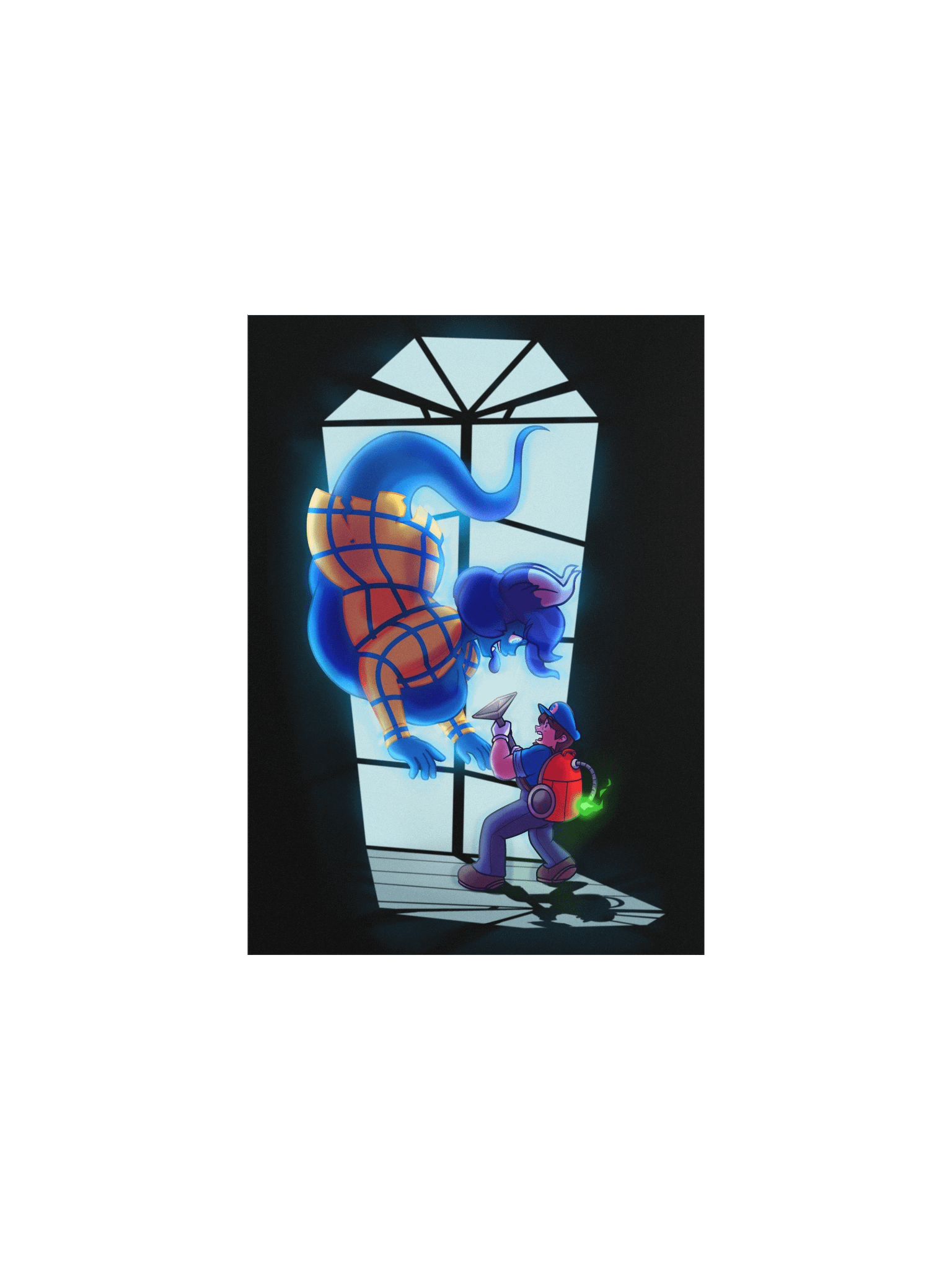 A Spooky Encounter - Art Print product image (3)