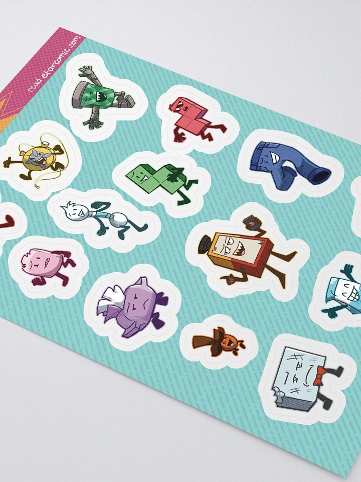 EFAR Cast Sticker Set product image (2)
