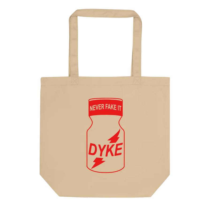 Dyke Poppers Tote 👃 Natural product image (1)