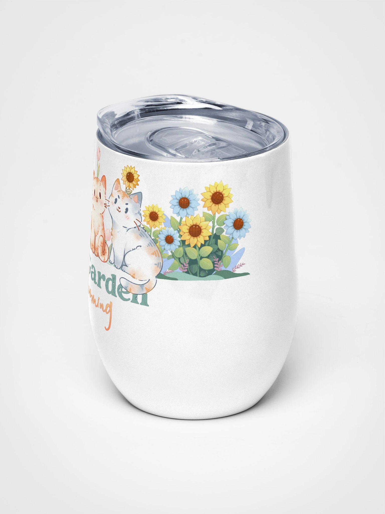 Life is a cat garden - Tumbler product image (5)