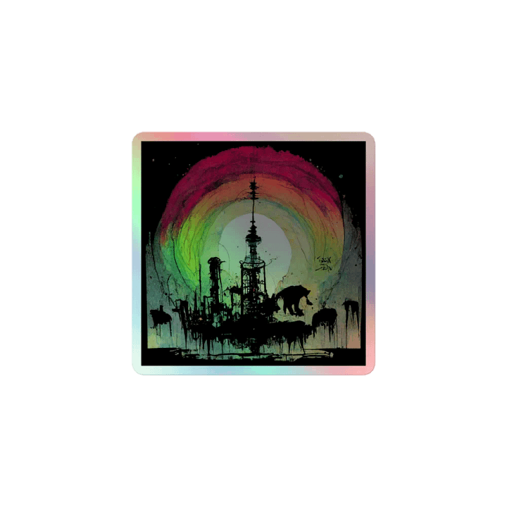 Prism Dreams Holographic Sticker Sheet product image (1)