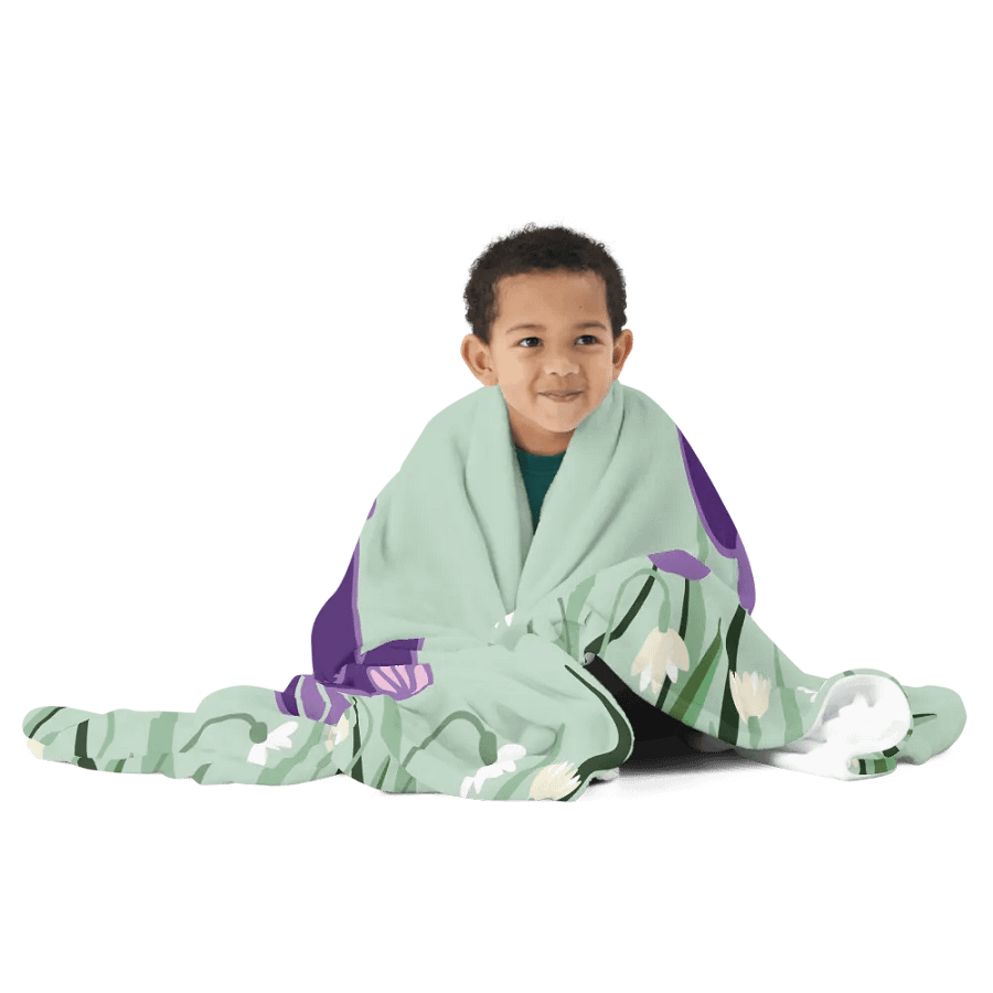 Enchanting Mermaid Dreams Throw Blanket product image (12)