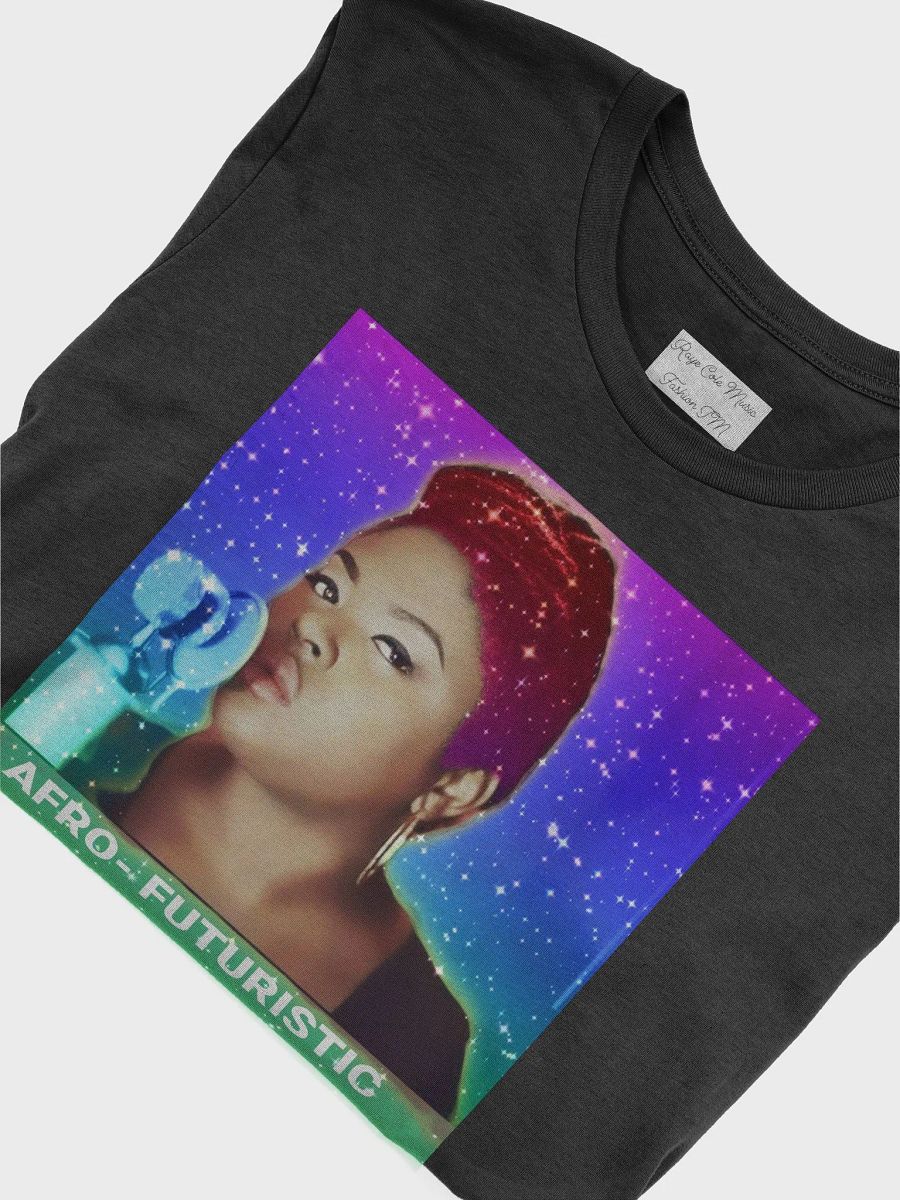 Afro-Futuristic T Shirt Black product image (5)