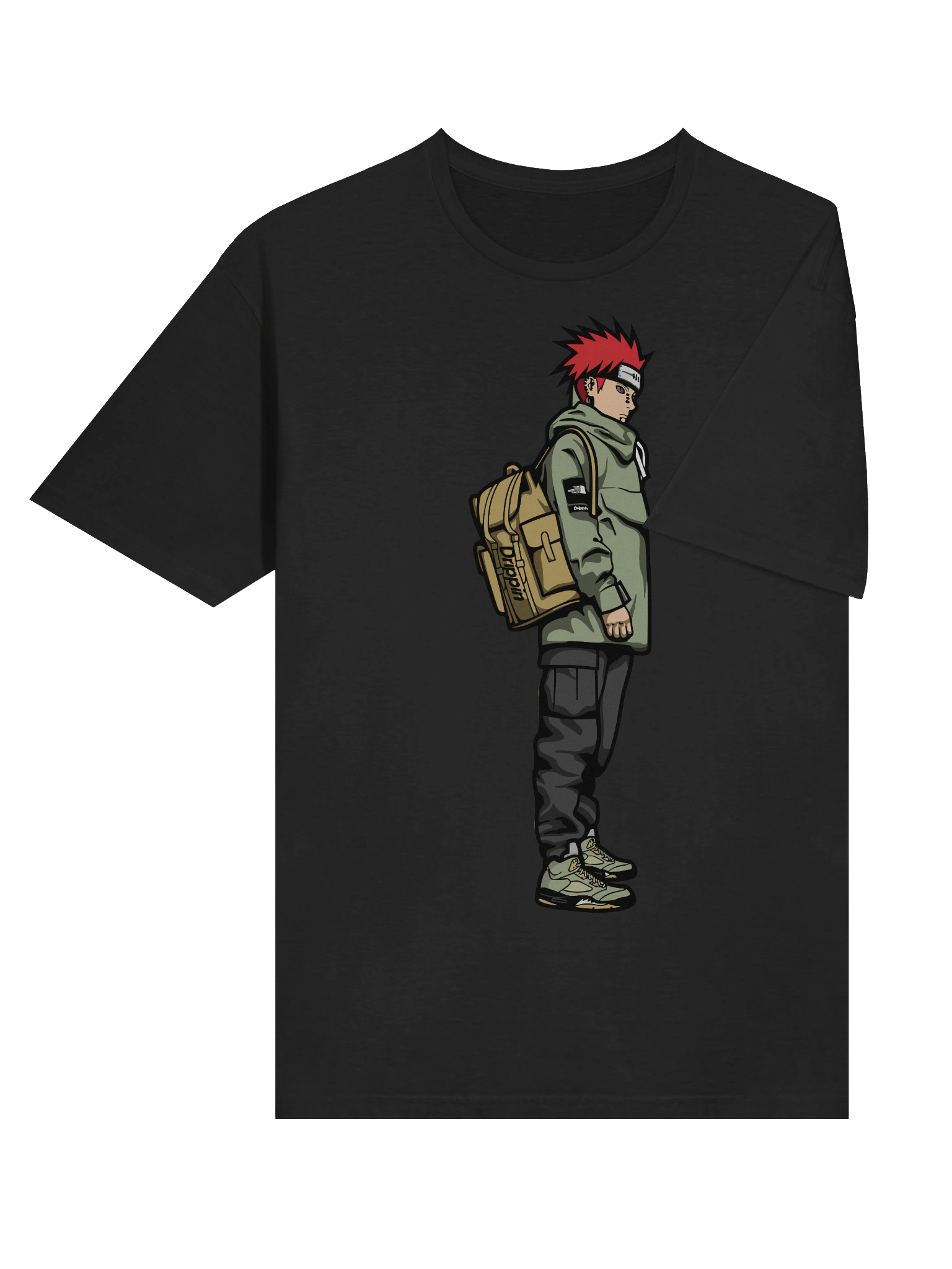 Urban Red Spike Wanderer – Gildan Softstyle T-Shirt product image (4)