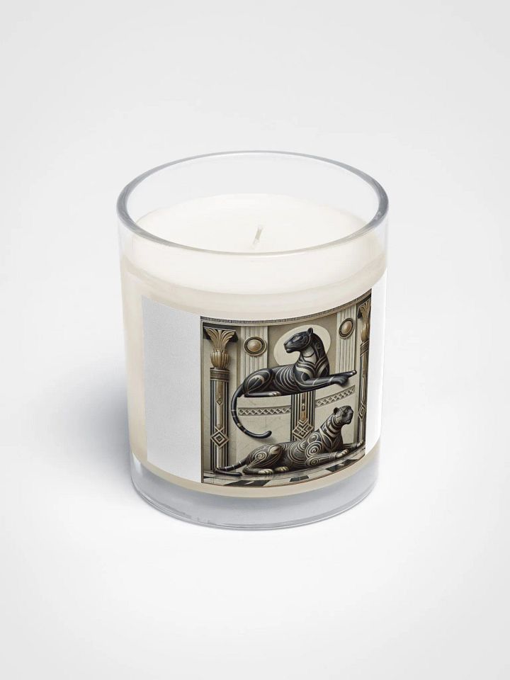 Regal Deco Guardians - Timeless Art Deco Elegance - Soy Wax Candle product image (2)
