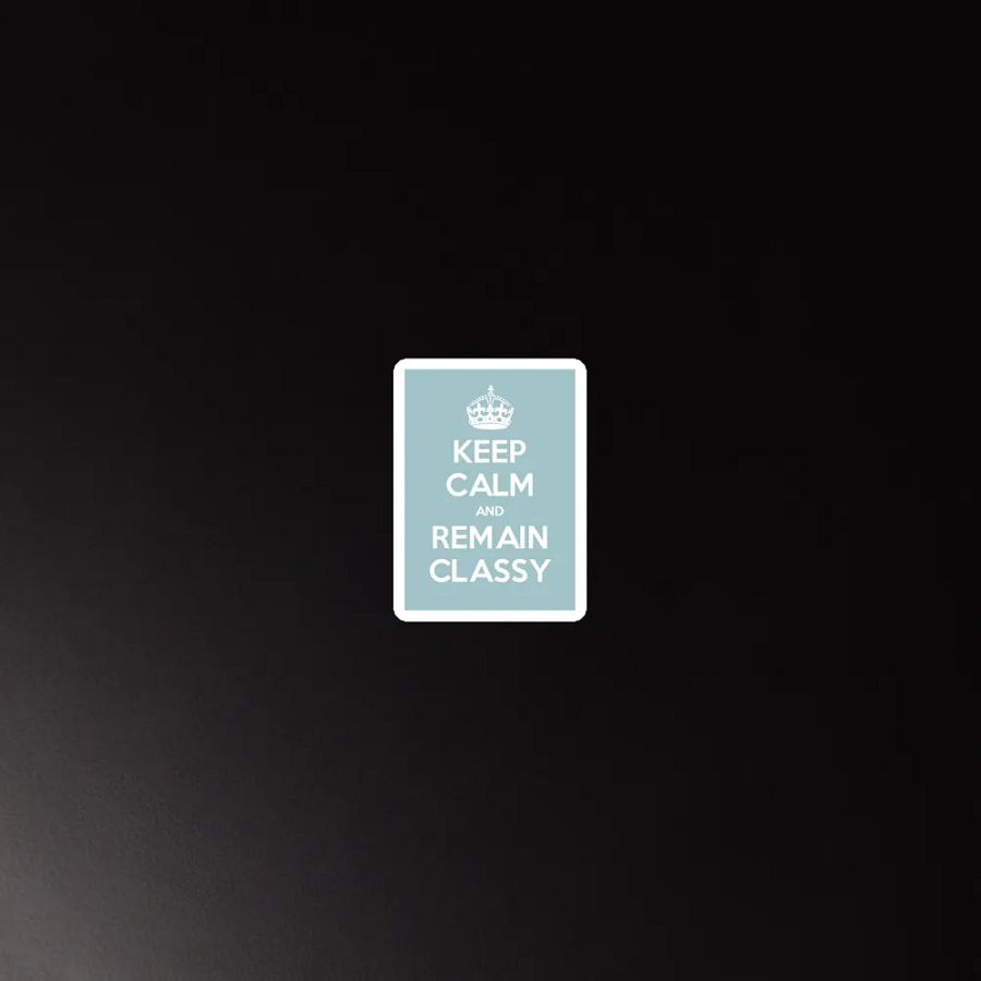 Keep Calm Magnet in Blue product image (5)