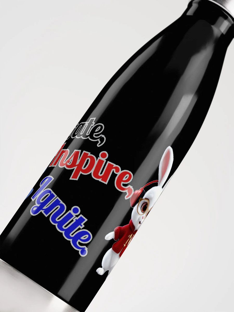 Innovate, inspire, Ignite. Illustration design -Stainless Steel Water Bottle product image (5)