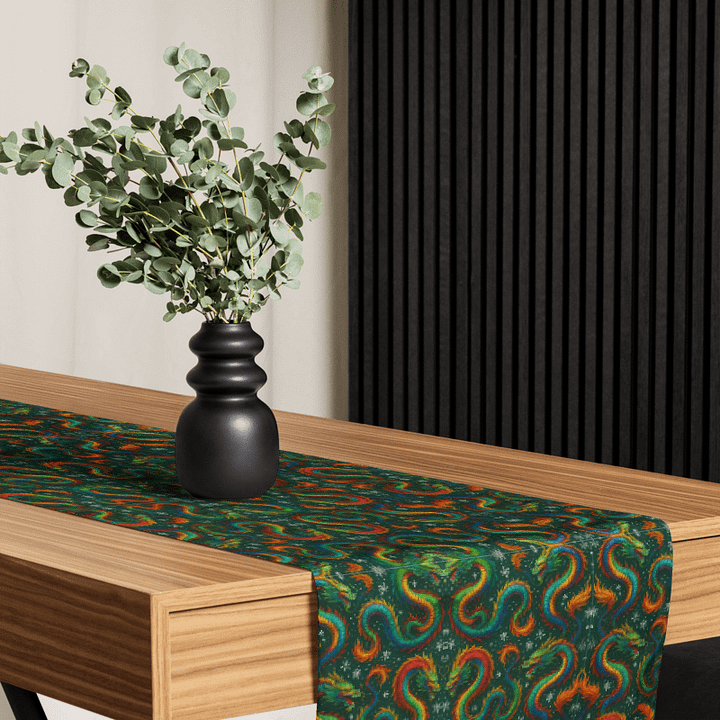 ✨🐉 THE EMSPIRACY CHRISTMAS TABLE RUNNER ELEVATE YOUR FESTIVE TABLE 🐉✨ product image (2)