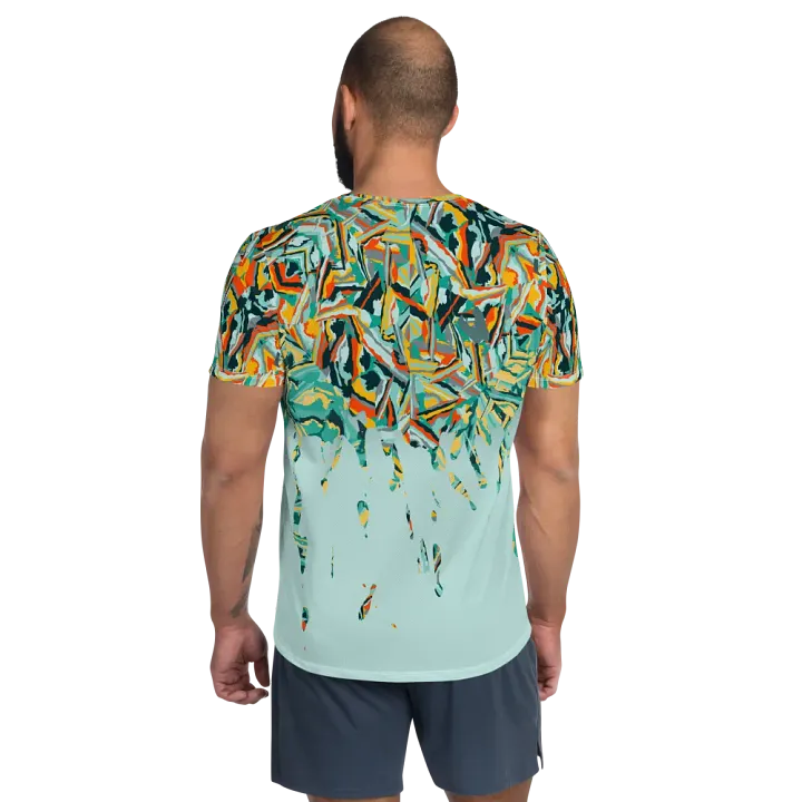 Colorful Destruction | Men´s Athletic T-Shirt product image (2)