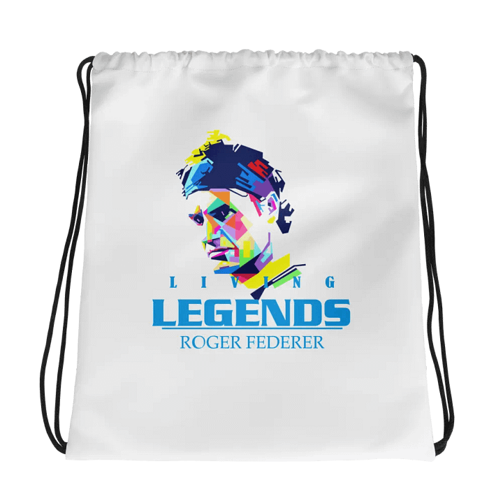 Legendary Geometric Vibes Drawstring Bag product image (1)