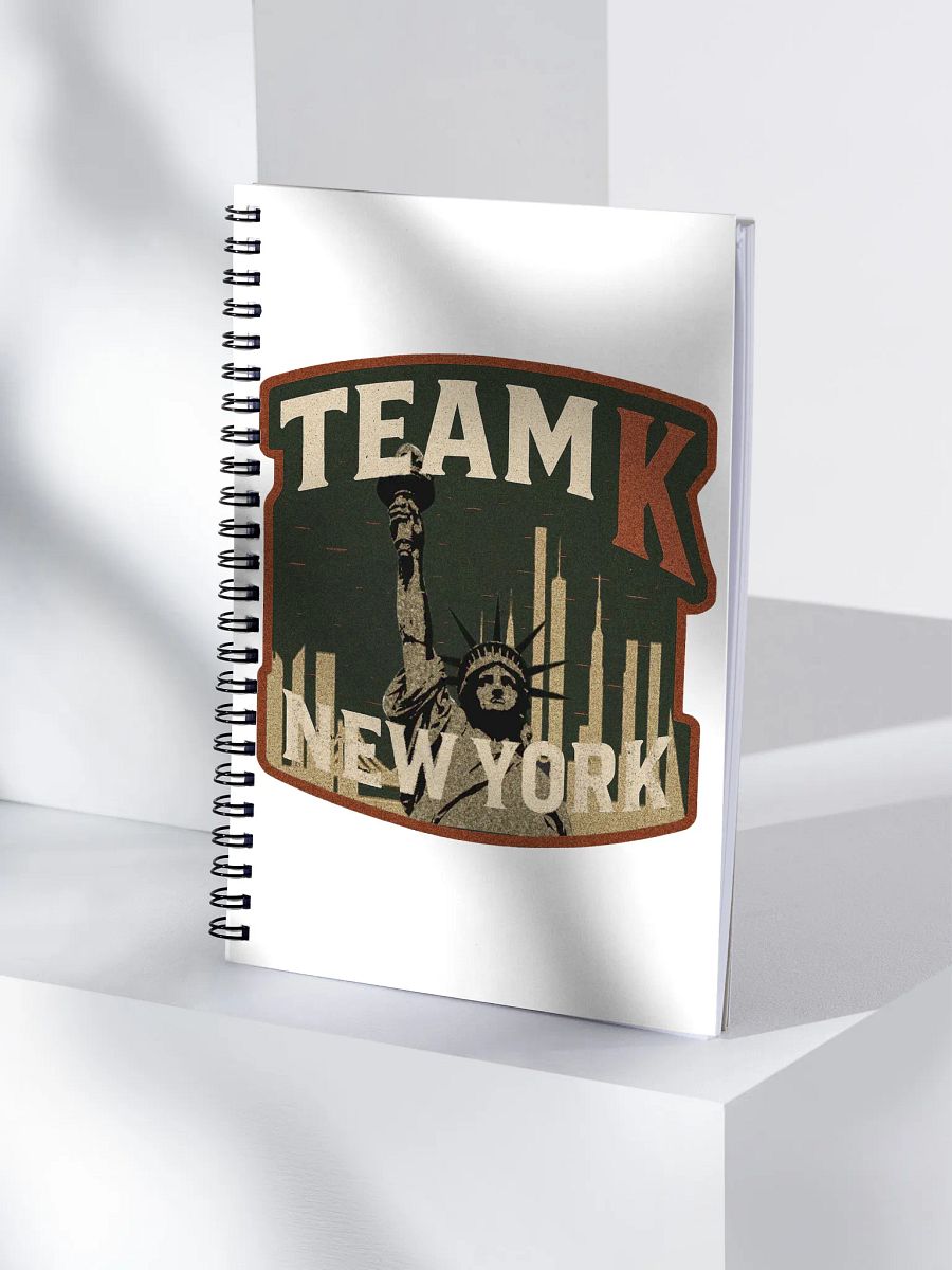 Team K New York Spiral Notebook product image (4)