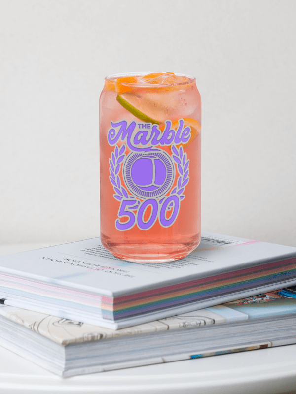 MSLA Marble 500 - Can Shaped Glass product image (1)
