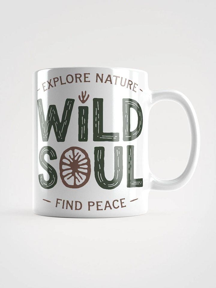 Wild Soul #Statement Glossy Mug - White product image (3)