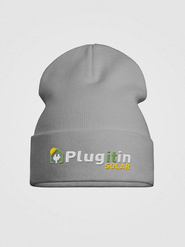 Plug It In Solar High-Quality Knit Beanie product image (3)