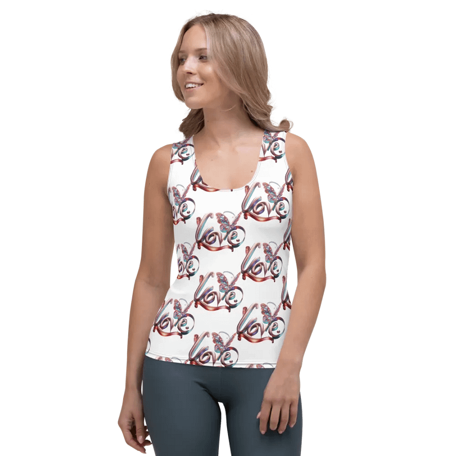 Circular Symbol All-Over Women's Tank Top product image (1)
