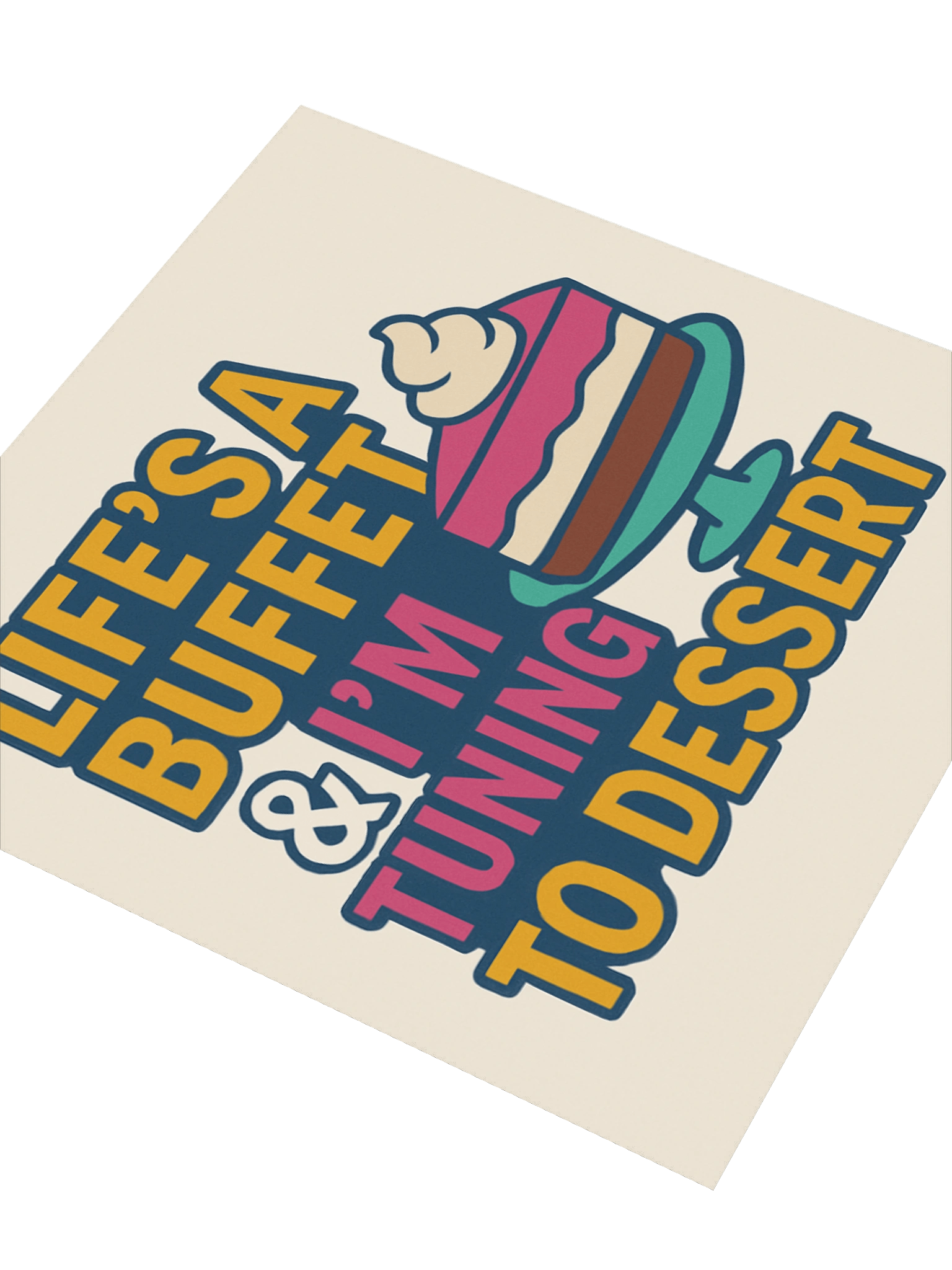 Life's A Buffet Sticker product image (5)